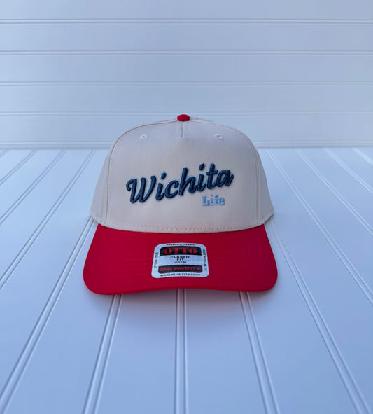 Wichita Life - Cursive Wichita - Snapback Hat