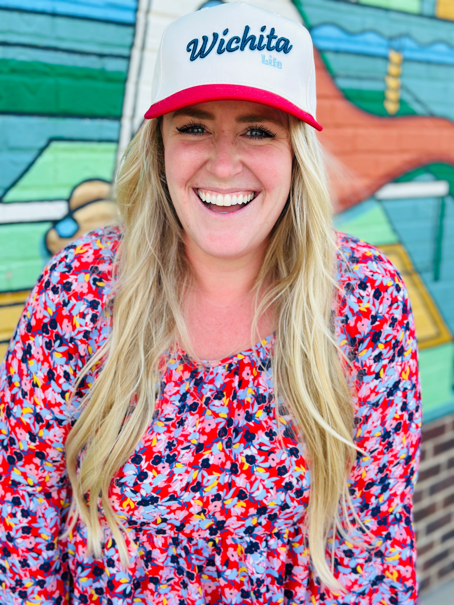 Wichita Life - Cursive Wichita - Snapback Hat