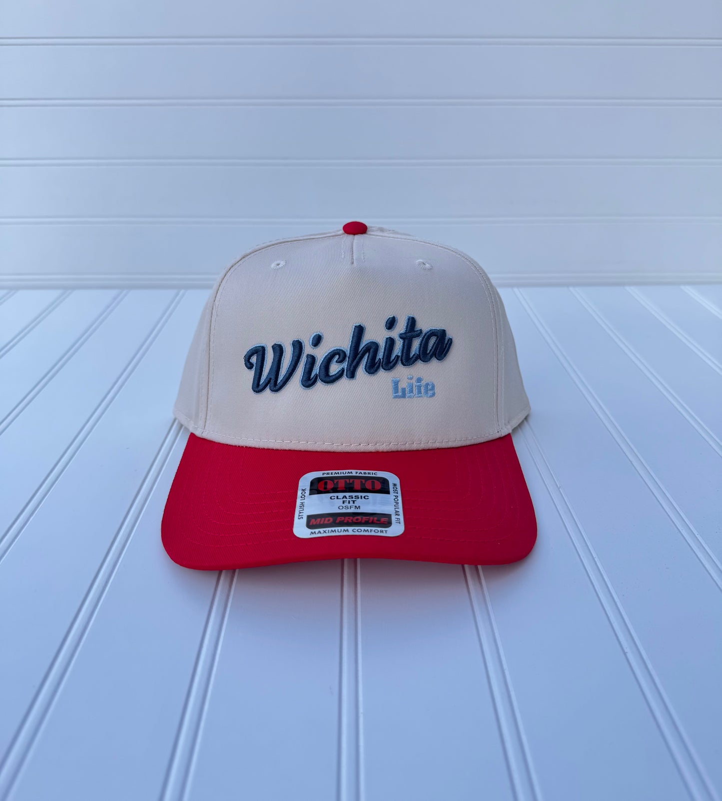 Wichita Life - Cursive Wichita - Snapback Hat