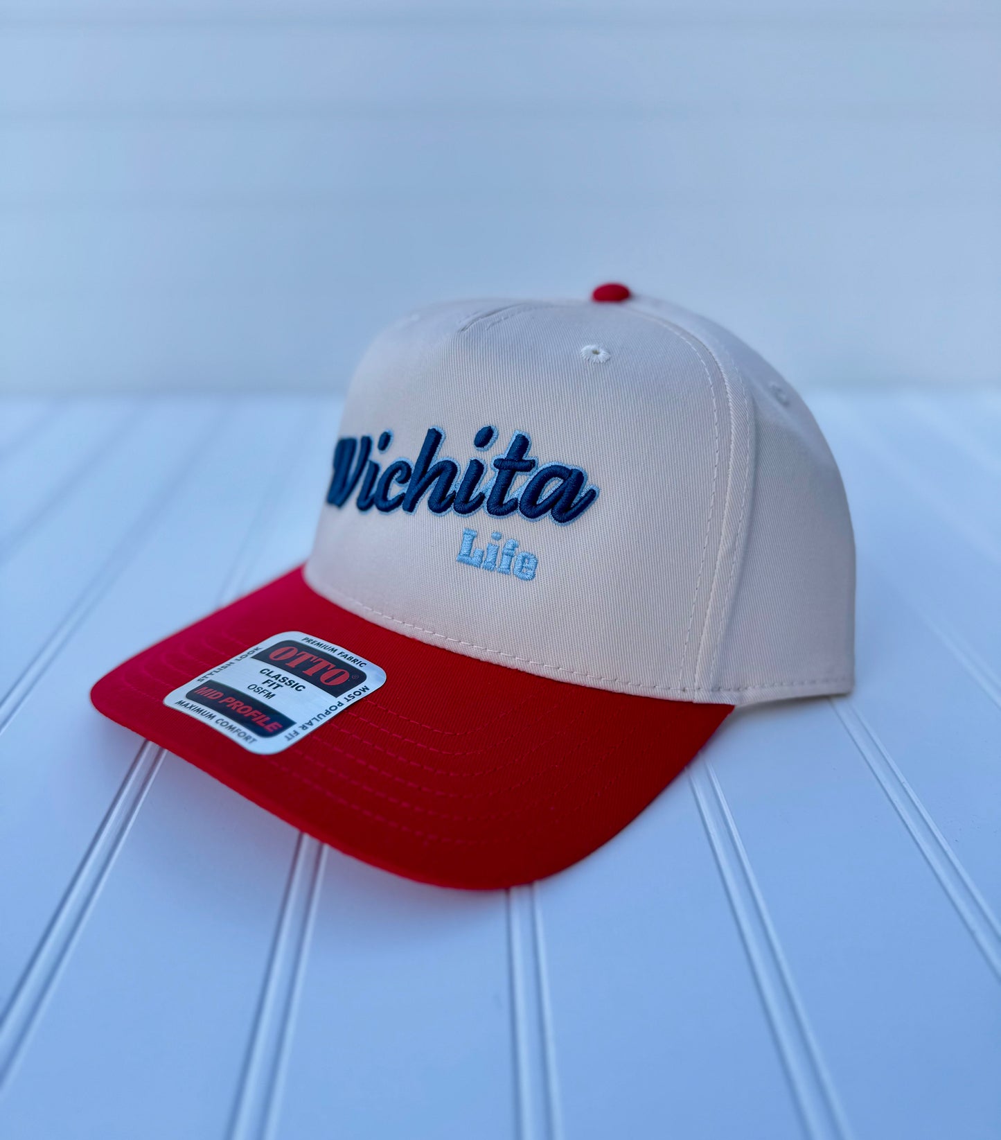 Wichita Life - Cursive Wichita - Snapback Hat