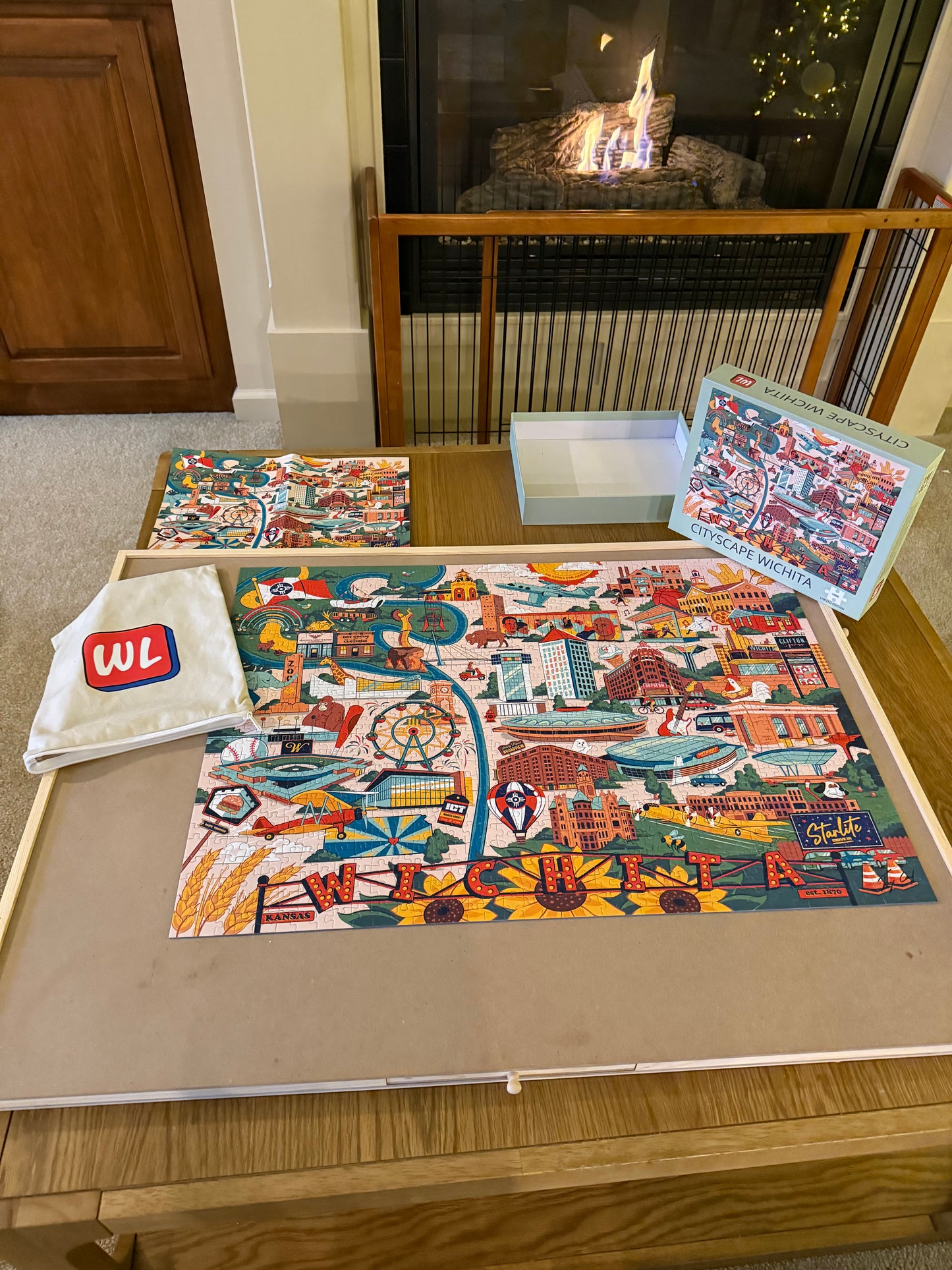 *PREORDER* Expected Ship Date 12/22 - Cityscape Wichita - Custom Wichita Life Puzzle