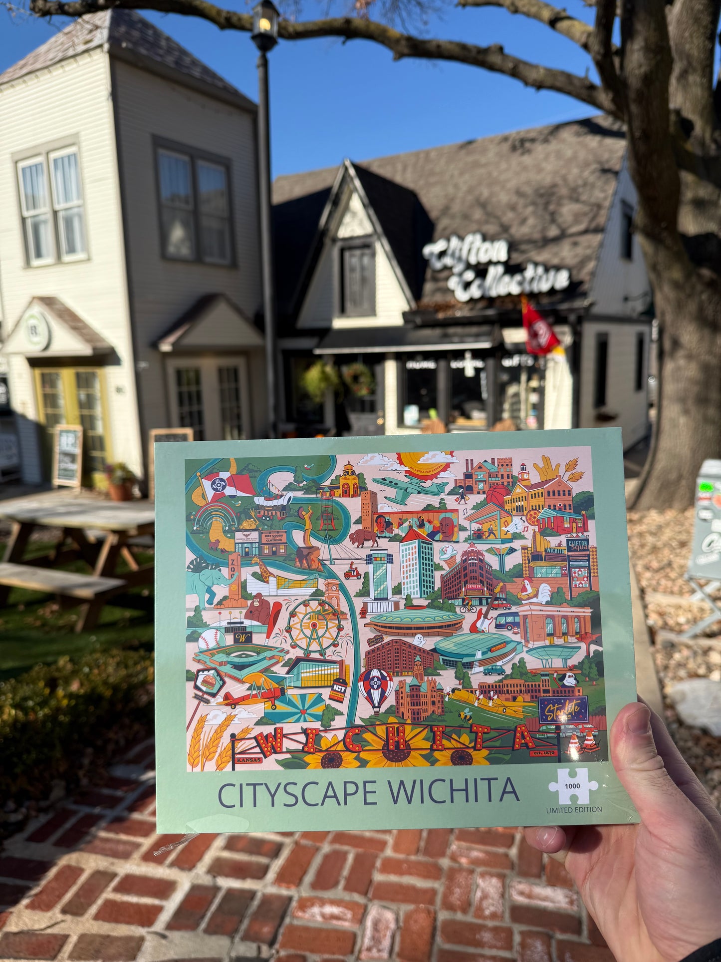 *PREORDER* Expected Ship Date 12/22 - Cityscape Wichita - Custom Wichita Life Puzzle